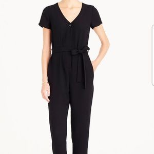 Easy Work Wear | JCrew Black Jumpsuit